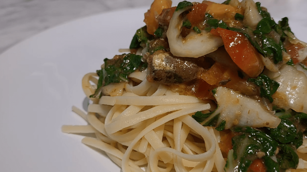 Sardinas Linguine